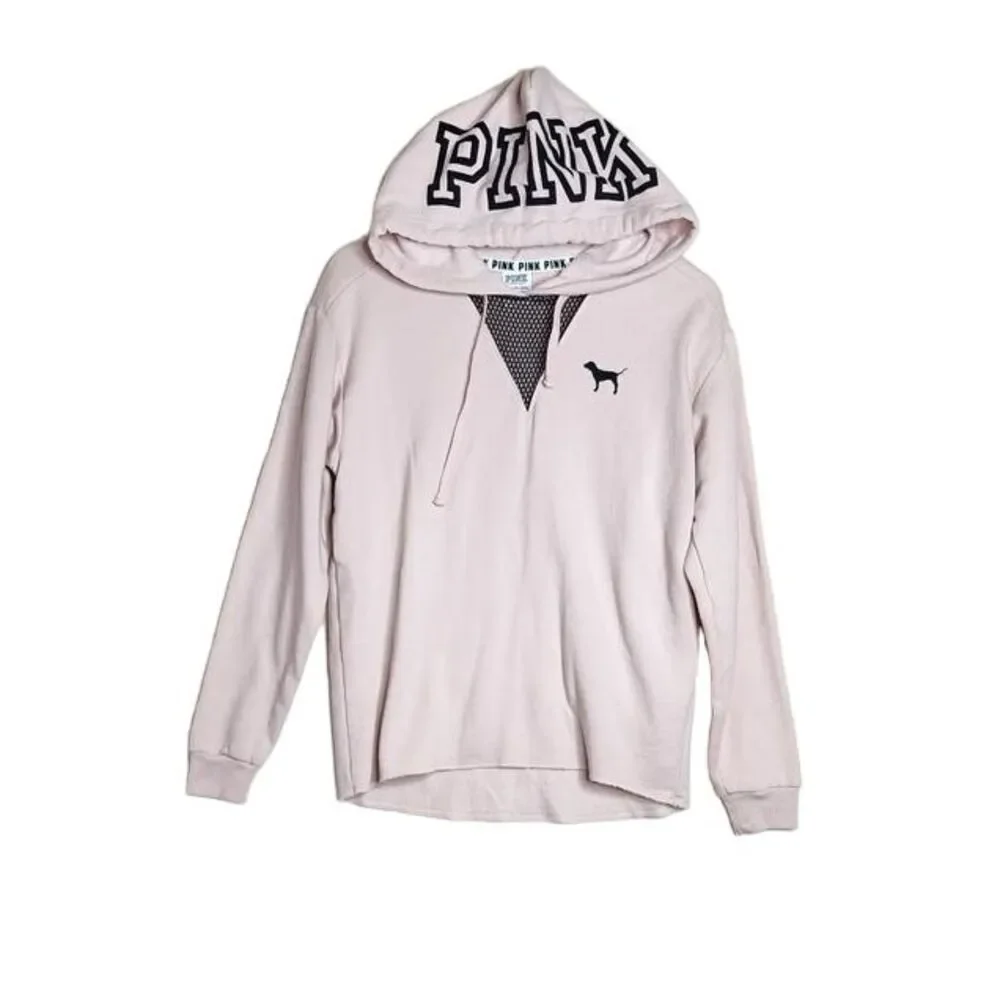 Pink by VS Hooded Pullover Sweater size XS Light‎ Pink